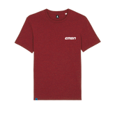EMBN Label Heather Burgundy T-Shirt